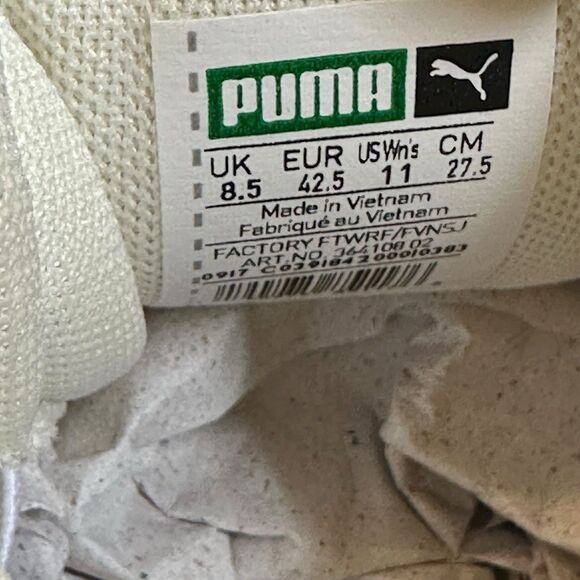 Puma Basket Heart NS Women's Shoes Puma White 364108-02 Size 11 US - Picture 14 of 14